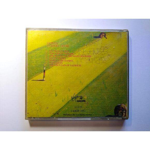 Genesis Nursery Cryme CD Early UK Edition No Barcode Japan On Booklet CASCD 1052 - Picture 4 of 4